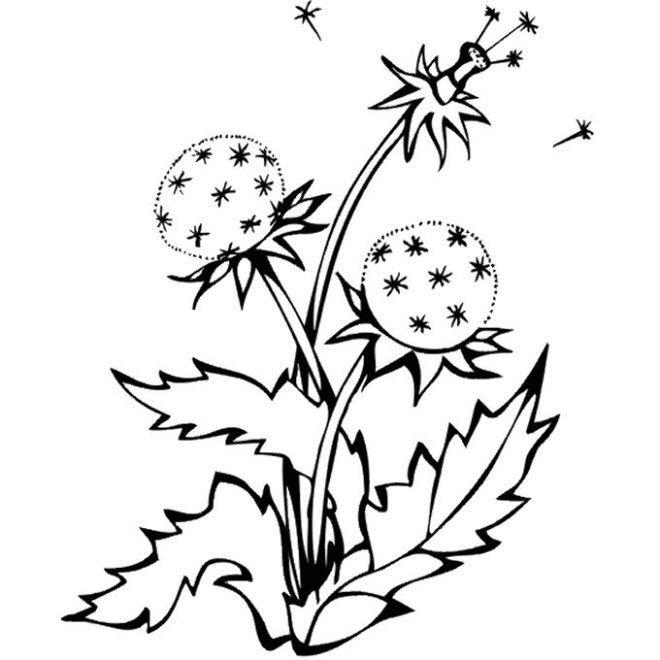 Plansa de colorat cu Primavara 21 44